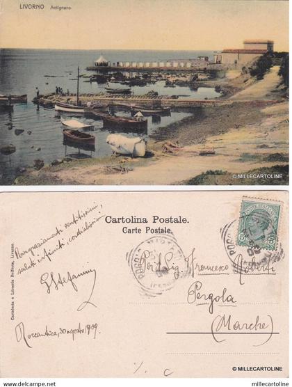 # LIVORNO - ANTIGNANO   1909