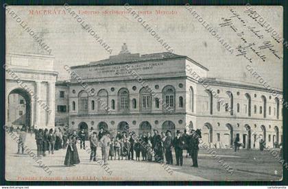 Macerata Città cartolina EE6218