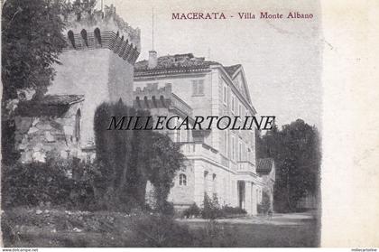 MACERATA:  Villa Monte Albano