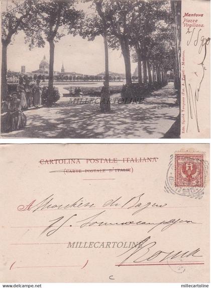 MANTOVA: Piazza Virgiliana    1905