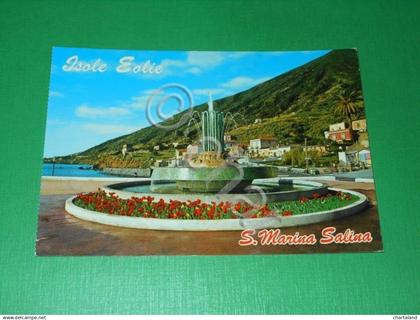 Cartolina S. Marina Salina - Isole Eolie 1965 ca