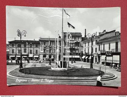 Cartolina - Legnano - Piazza S. Magno - 1956