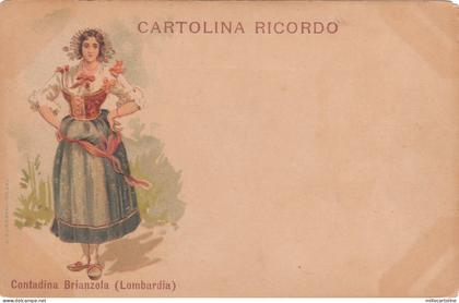 * LOMBARDIA - Costume - Contadina Brianzola