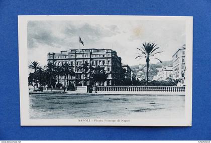 Cartolina Napoli - Piazza Principe di Napoli - 1920 ca.