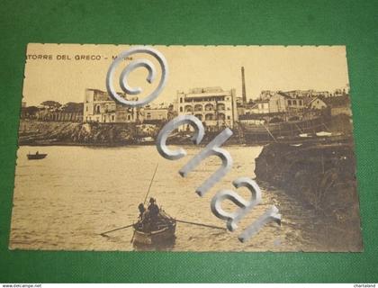 Cartolina Torre del Greco - Marina 1915