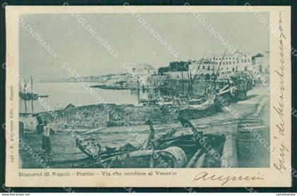 Napoli Portici cartolina XB3793