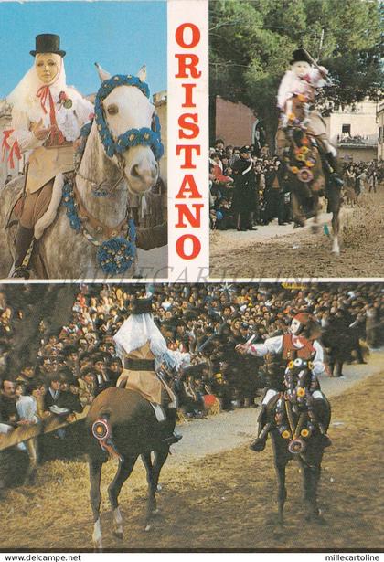 ORISTANO - Sartiglia, Cartolina