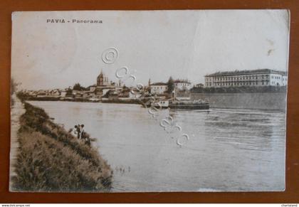 Cartolina Pavia (Lombardia) - Panorama - 1918