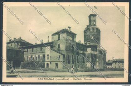 Pavia Sartirana cartolina LQ5271