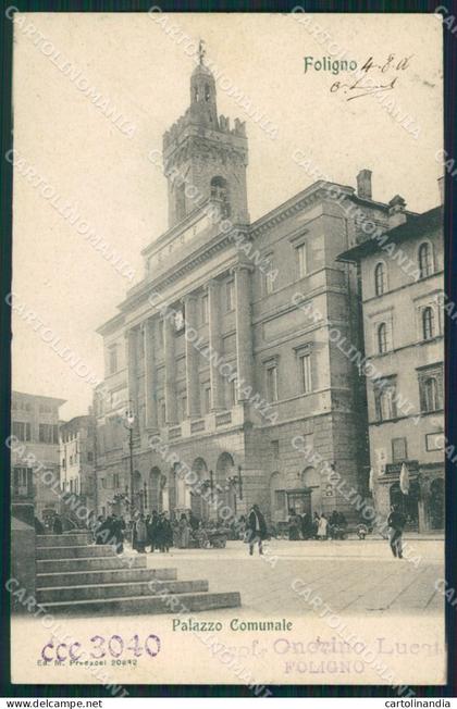 Perugia Foligno cartolina XB3511