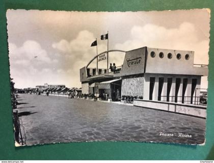 Cartolina Pescara Riviera - 1957