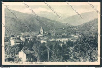 Pistoia Gavinana cartolina RB3772