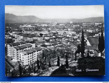 Cartolina Rieti - Panorama - 1958