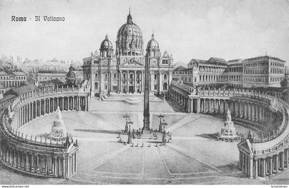 A651 Italy Rome Rome Vatican S Pietro Church View postcard