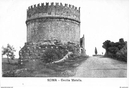 B362 Italy Roma Rome Cecilia Metella vintage postcard