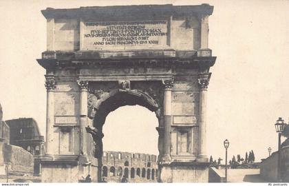 B583 Italy Rome Roma Arch of Titus RPPC postcard