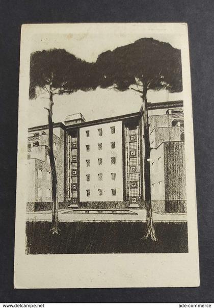 Cartolina Roma - Quartiere dell'Artigianato - Le Case degli Artigiani