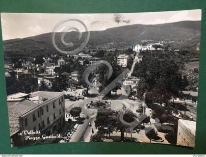 Cartolina Velletri - Piazza Garibaldi - 1960