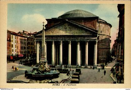 Italia - Italie - Roma - Rome - Il Pantheon - CPA