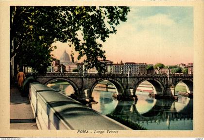 Italia - Italie - Roma - Rome - Lungo Tevere CPA