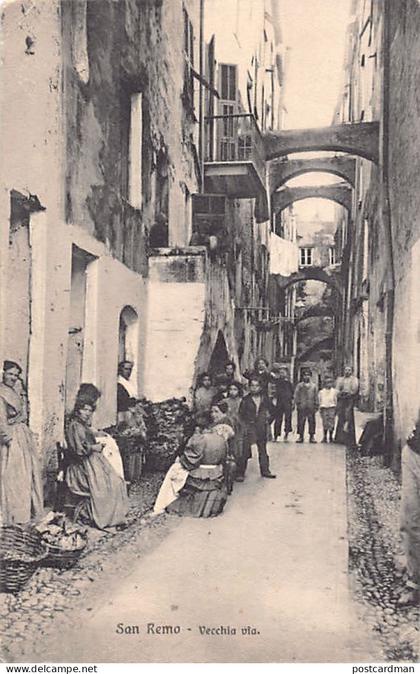 Italia - SAN REMO - Vecchia via