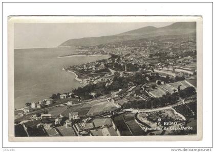 Italie - S. REMO - Panorama da Capo Verde