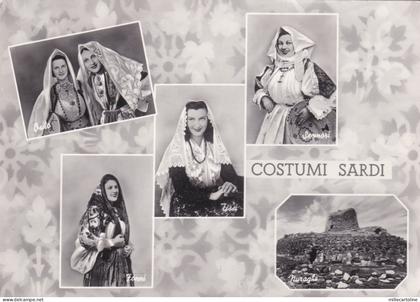 SASSARI: Costumi sardi  1952