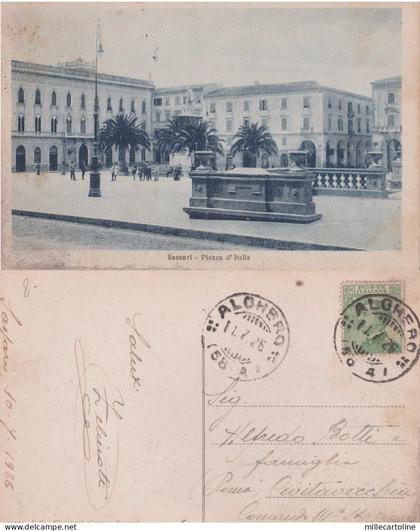 SASSARI: Piazza Italia   1926