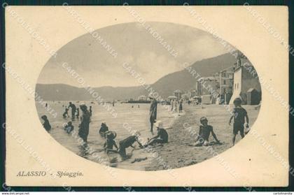 Savona Alassio cartolina MT3204
