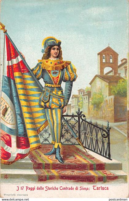 Italia - SIENA - Tartuca - I 17 Paggi delle Storiche Contrade di Siena