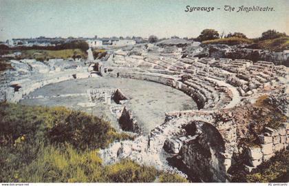 B369 Italy Syracuse Amphitheatre vintage postcard