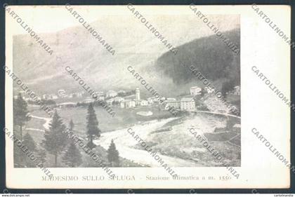 Sondrio Madesimo cartolina LQ5292