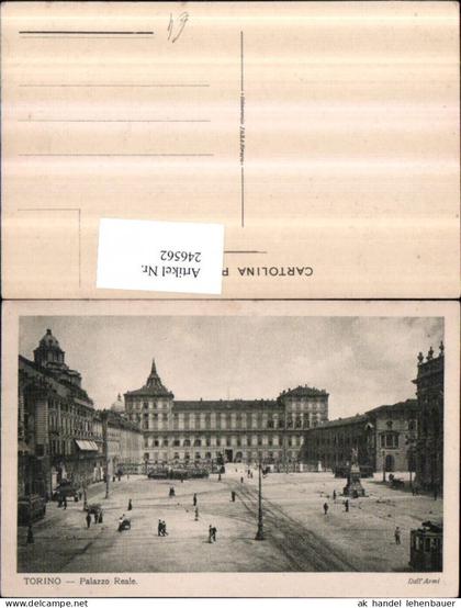 246562,Torino Turin Palazzo Reale Platz