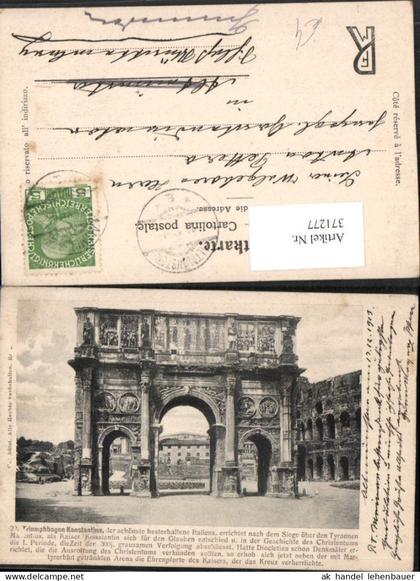 371277,Lazio Roma Rom Arco Triumphbogen Konstantins