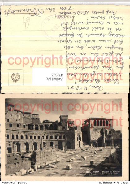 472375,Lazio Roma Rom Mercati di Trajano e Loggia di Cavalieri di Rodi