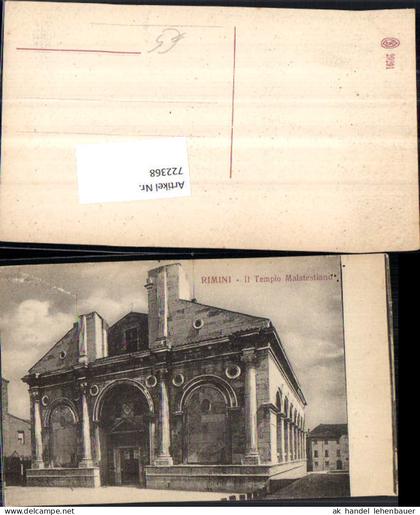 722368 Rimini Il Templo Malatestiand Rimini C