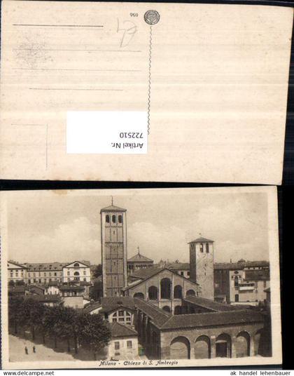 722510 Milano Chiesa S. Ambrogio Mailand Milano
