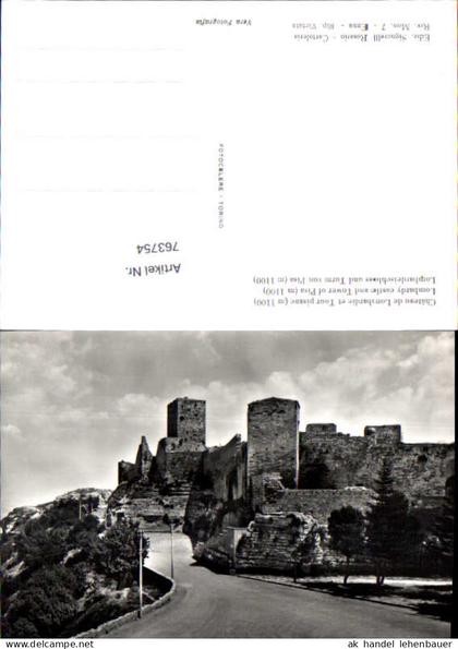 763754 Enna Lombardeischloss und Turm von Pisa Enna Italy