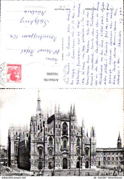 765096 Mailand Dom Milano Mailand Italy