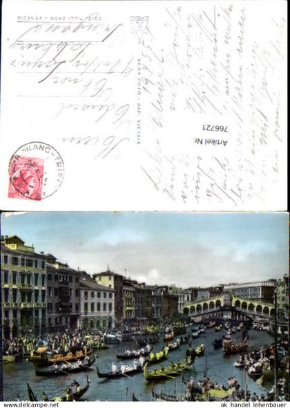 766721 Venedig Rialtobrücke Venedig Italy
