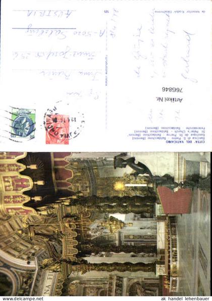 766846 Vatikanstadt Basilica di S. Pietro Vatikanstadt Vatican City