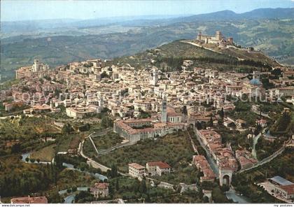 Assisi Umbria Fliegeraufnahme