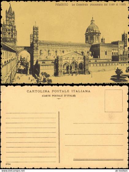 Cartoline Palermo Palermo (Palermu) Cattedrale (Kathedrale) 1910
