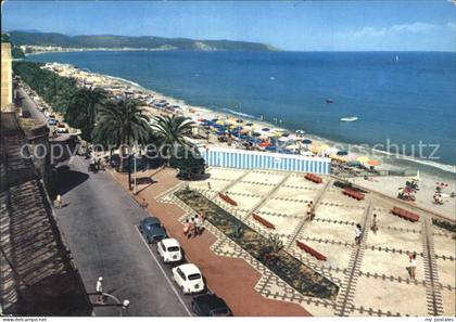 Ceriale Liguria Strandpromenade