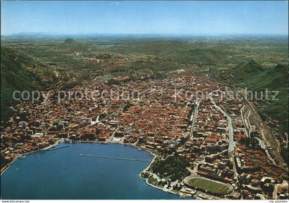 Como Lago di Como Fliegeraufnahme
