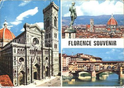 Florence Toscana cattedrale ponte Vecchio