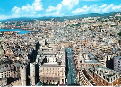 Genova Genua Liguria Fliegeraufnahme