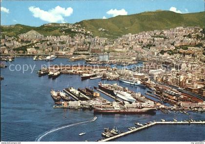 Genova Genua Liguria Fliegeraufnahme