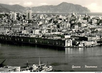 Genova Genua Liguria Fliegeraufnahme