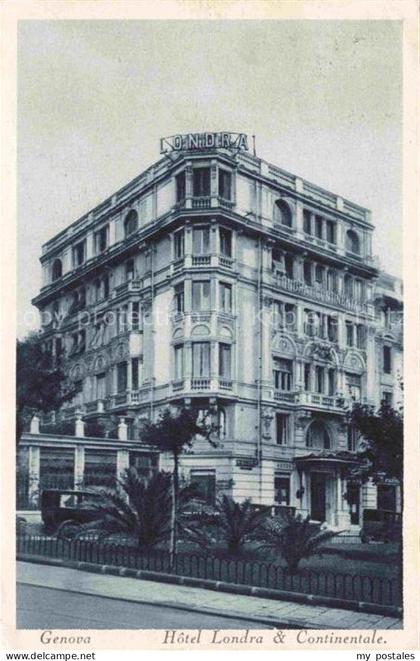 GENOVA Genua Liguria IT Hotel Londra et Continentale